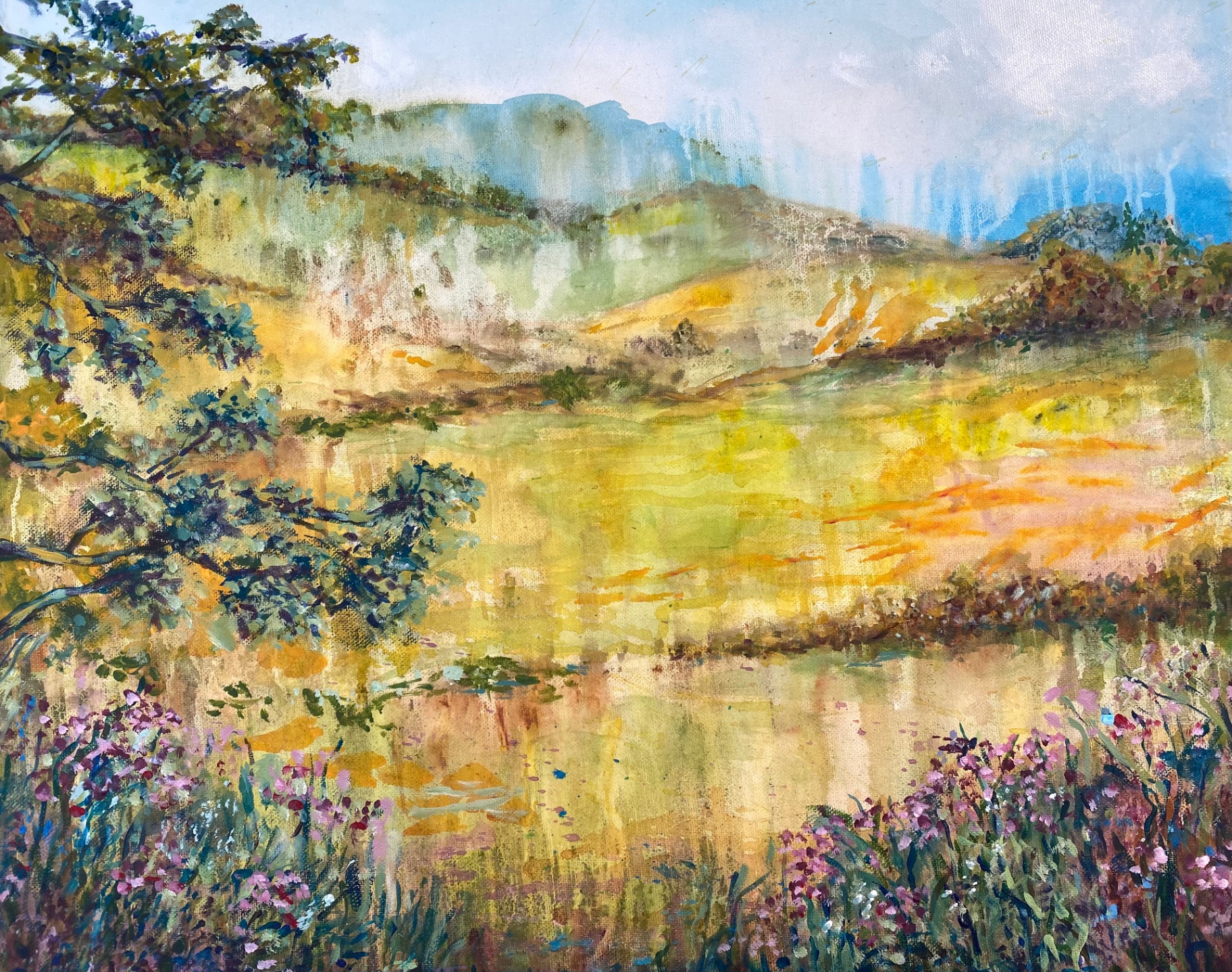 Over Burwardsley - — by Heather Lavender