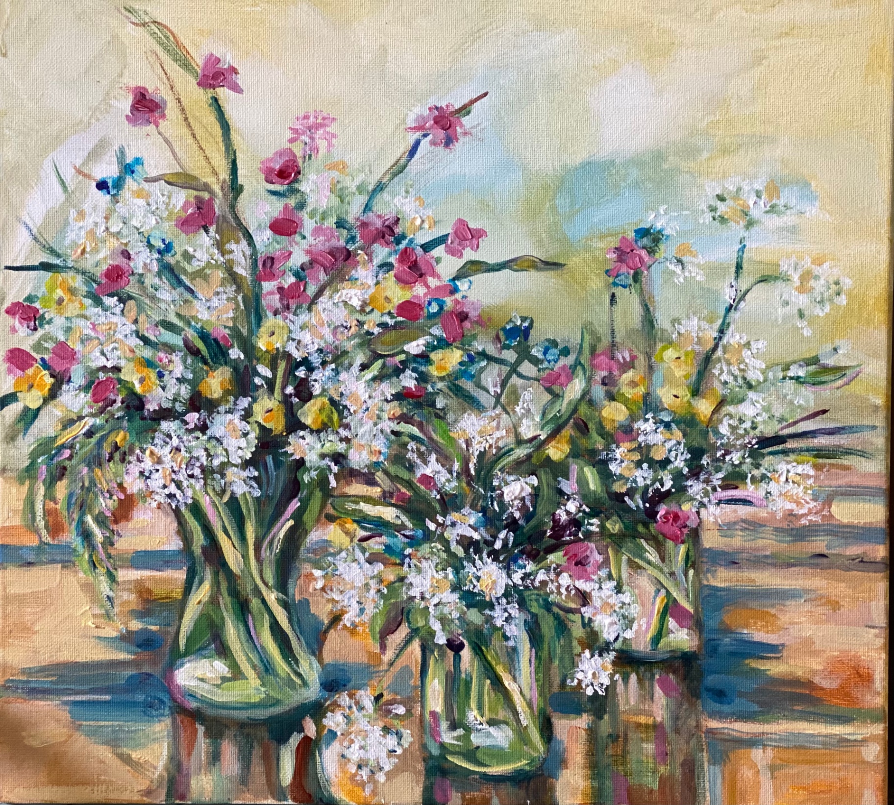 Free flowers (picked from the meadow)