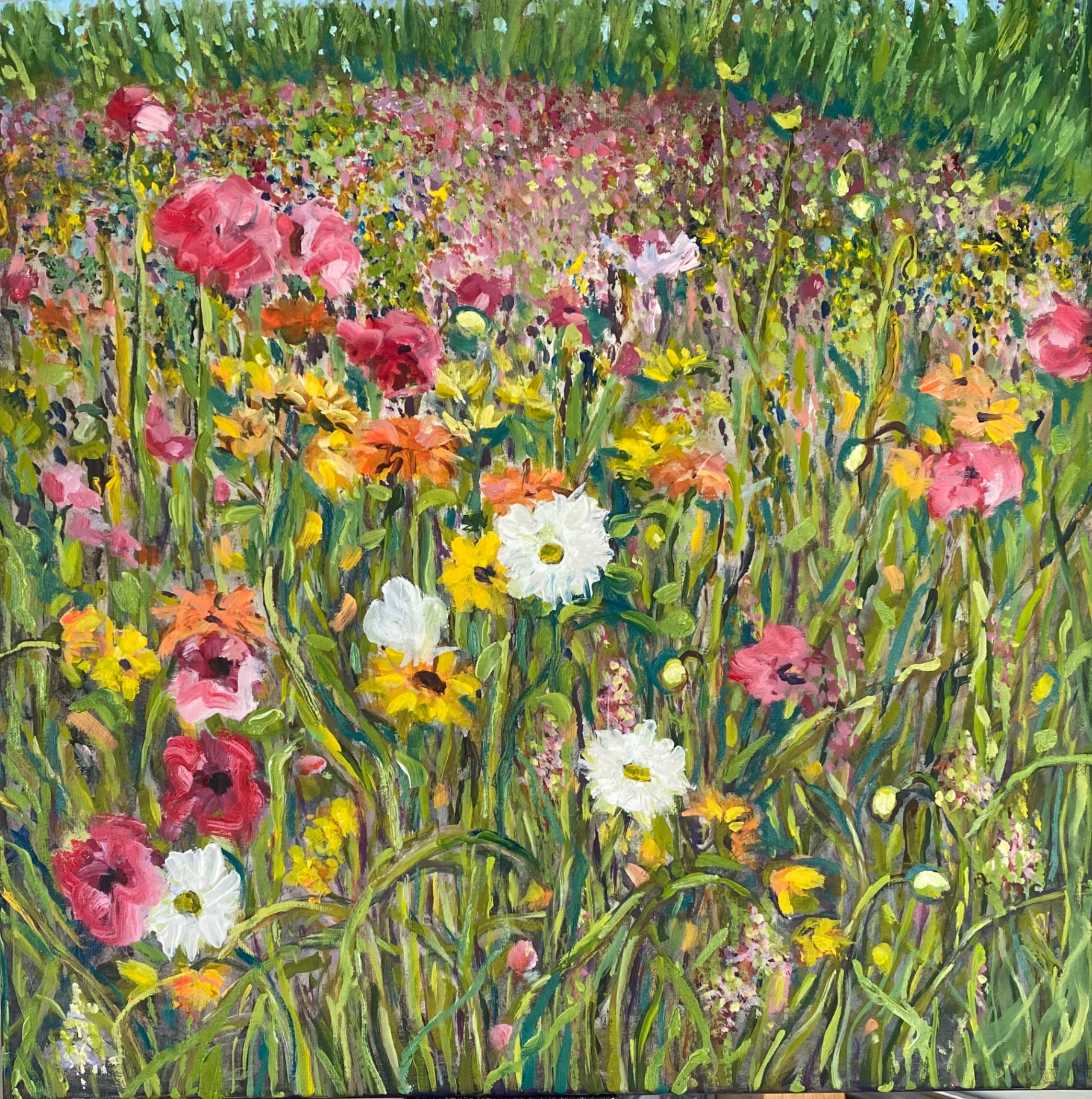 The Farmer's Gift - Mixed media by Heather Lavender
